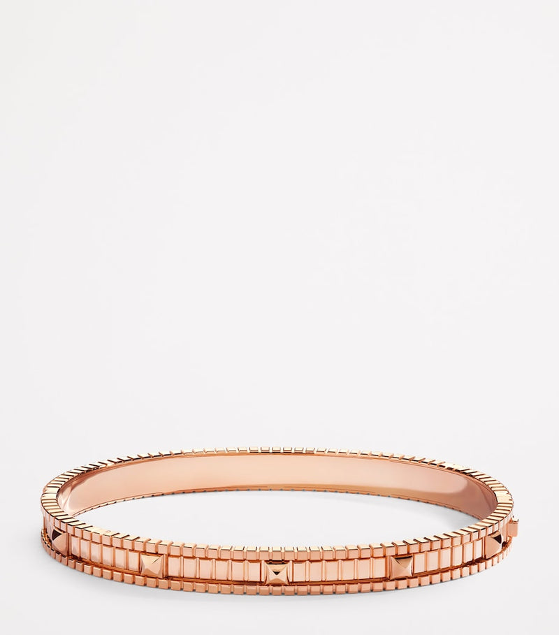 MARLI New York rose gold diamond quartzite bangle, UK version