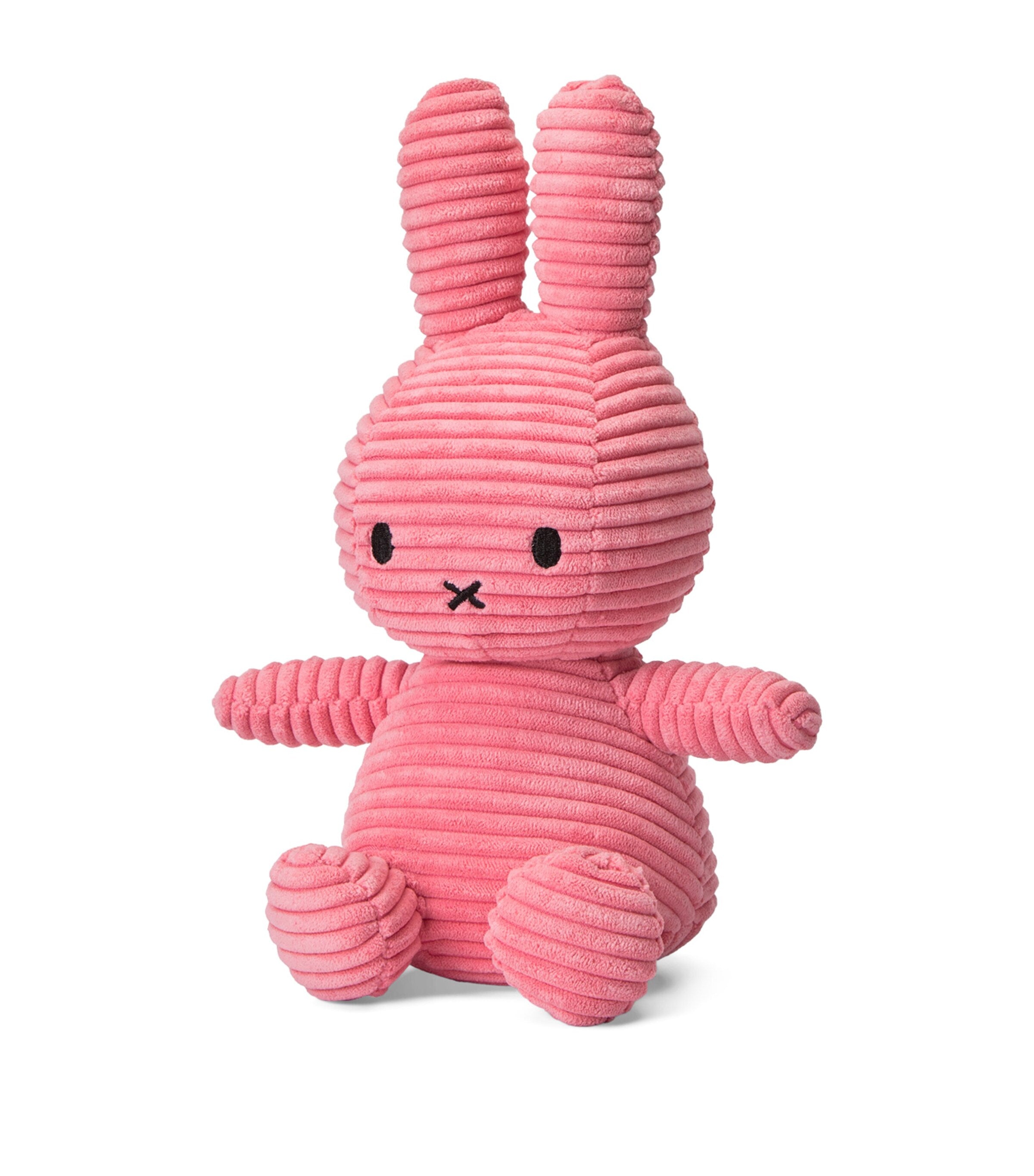 Miffy corduroy soft toy 23cm, imported from the UK