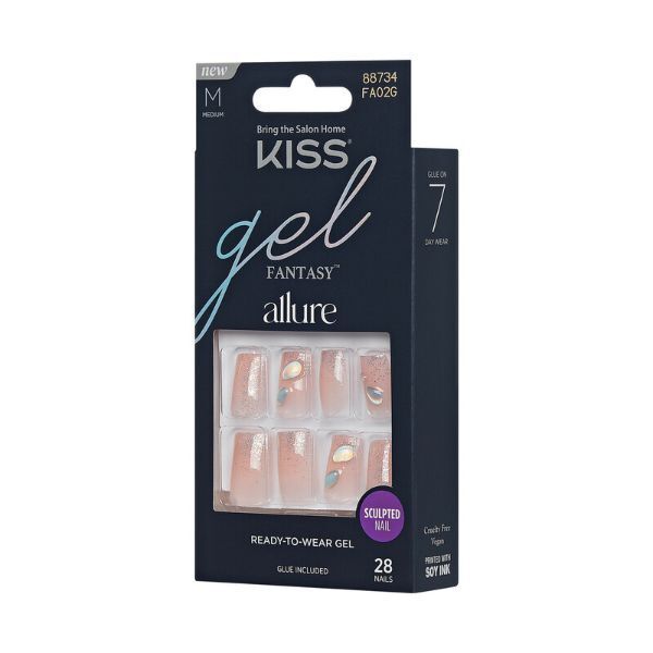 Kiss Gel Fantasy Allure Nails - Transformation GOODS Superdrug   