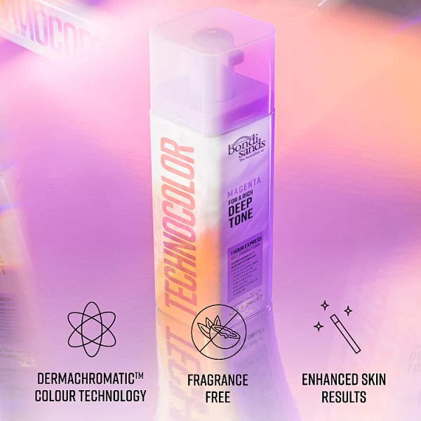 Technocolor self tanning foam Magenta 200ml (British brand)
