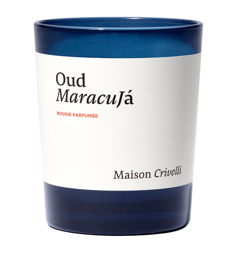 Maison Crivelli Oud Maracuja scented candle 190g, imported from the UK