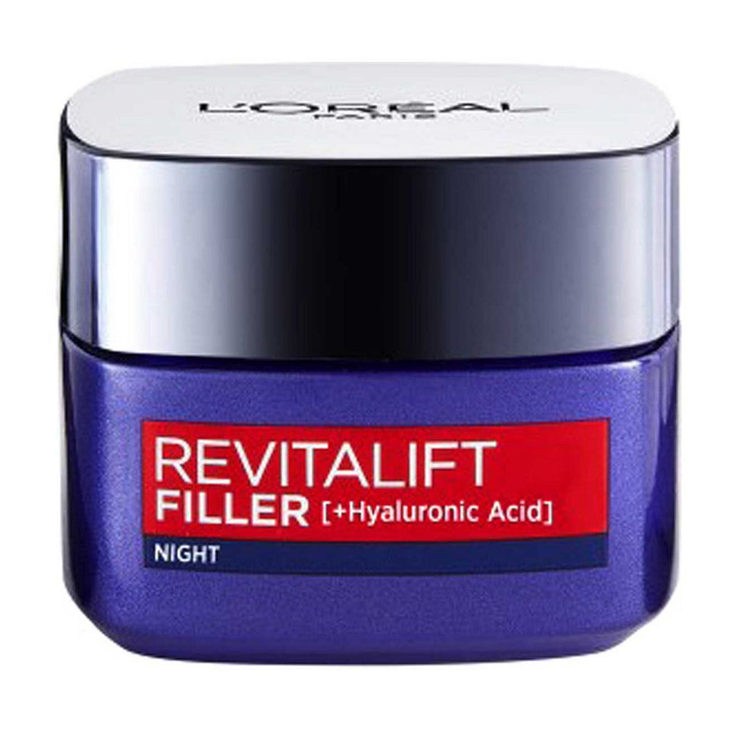 L'Oreal Paris Revitalift Filler Hyaluronic Acid Anti Ageing Night Cream 50ml