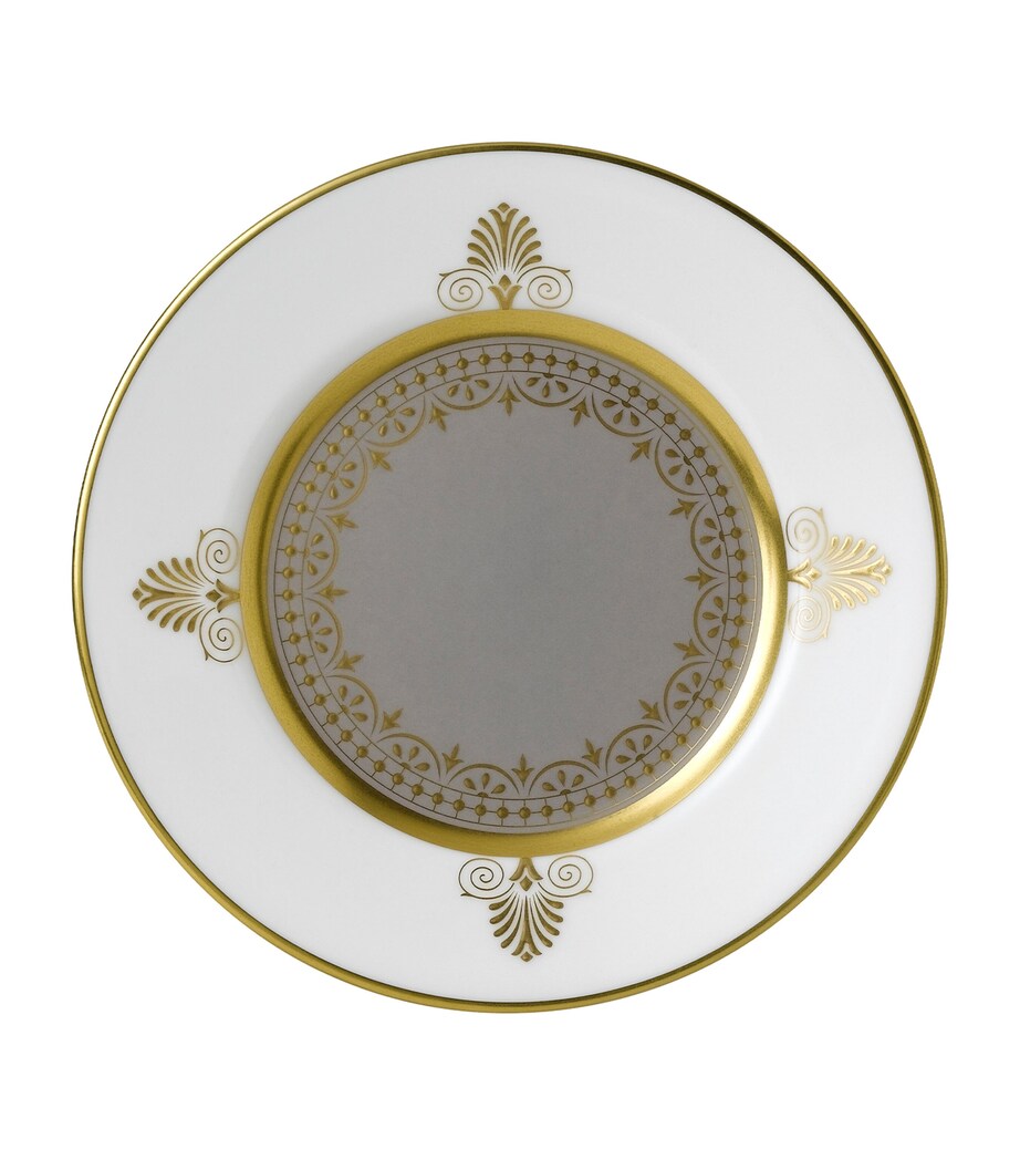 Wedgwood Anthemion Grey plate 15.5cm (British brand)