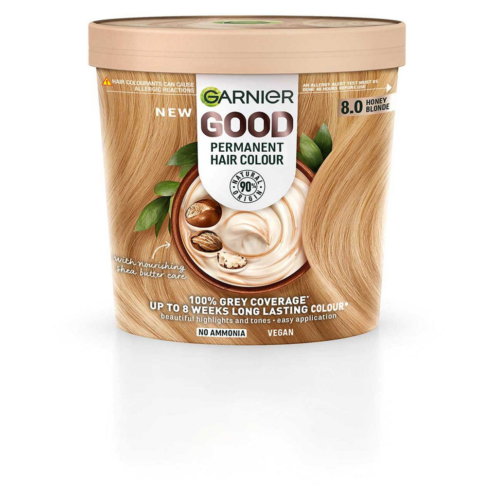 Garnier GOOD Permanent Hair Dye 8.0 Honey Blonde