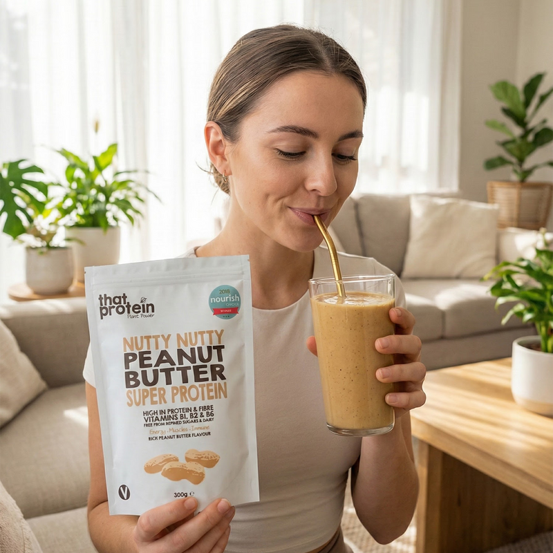Nutty Nutty peanut butter protein powder 300g, imported from the UK