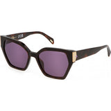 Police purple SPLL34 sunglasses with acetate frame, UK version