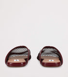Alaïa fishnet mules flat shoes - British product