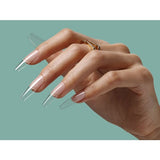 Bluesky soft gel tips coffin shape 100 pack (British brand)