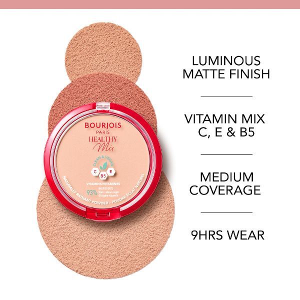 Bourjois Healthy Mix Anti-Fatigue Powder, Ivory GOODS Superdrug   