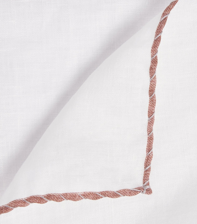 Eleventy cotton-wool pocket square 33cm, imported from the UK