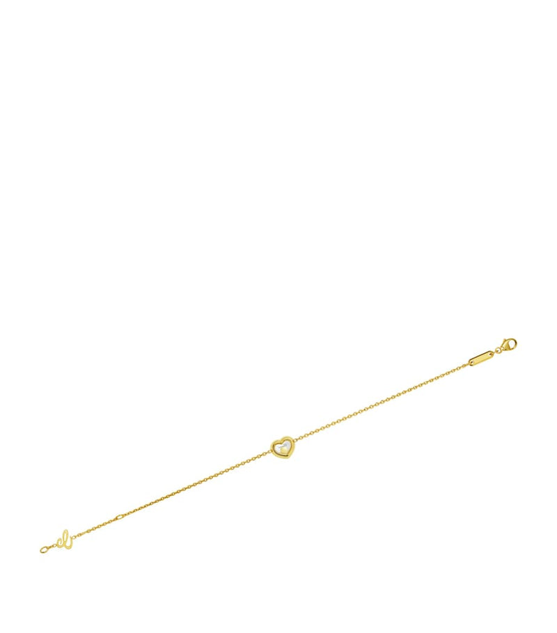 Chopard Happy Diamonds Icons bracelet 18kt gold - British product