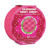 Bomb Cosmetics body buffer soap sponge Raspberry Beret - British product
