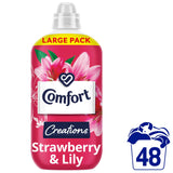 Comfort Creations Fabric Conditioner Strawberry & Lily 48 Washes 1440ml GOODS Sainsburys   