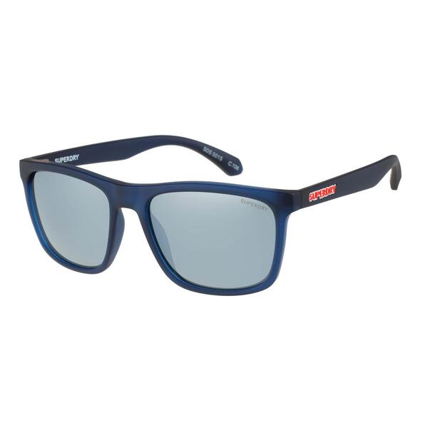 Superdry blue mirrored men's sunglasses, imported from the UK