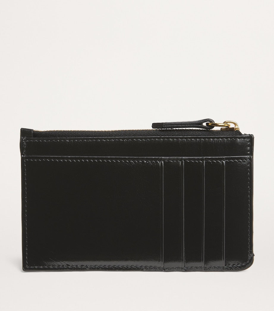 Chloé small calfskin zipped card holder, imported from the UK