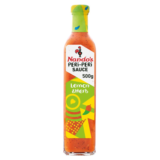 Nando's Peri-Peri Lemon & Herb Extra Mild Sauce 500g GOODS Sainsburys   