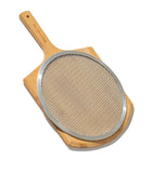 Big Green Egg bamboo pizza peel and screen - British product