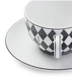 Prada chequerboard cappuccino set, imported from the UK