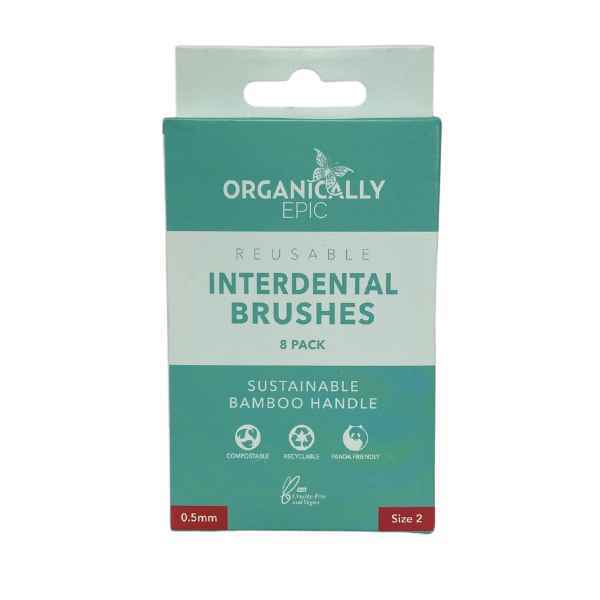 Organically Epic Bamboo Interdental Brushes - Size 2 GOODS Superdrug   