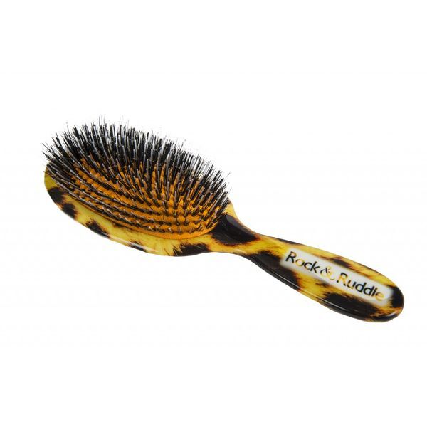 Rock & Ruddle Leopard Print Small Pure Bristle Hairbrush