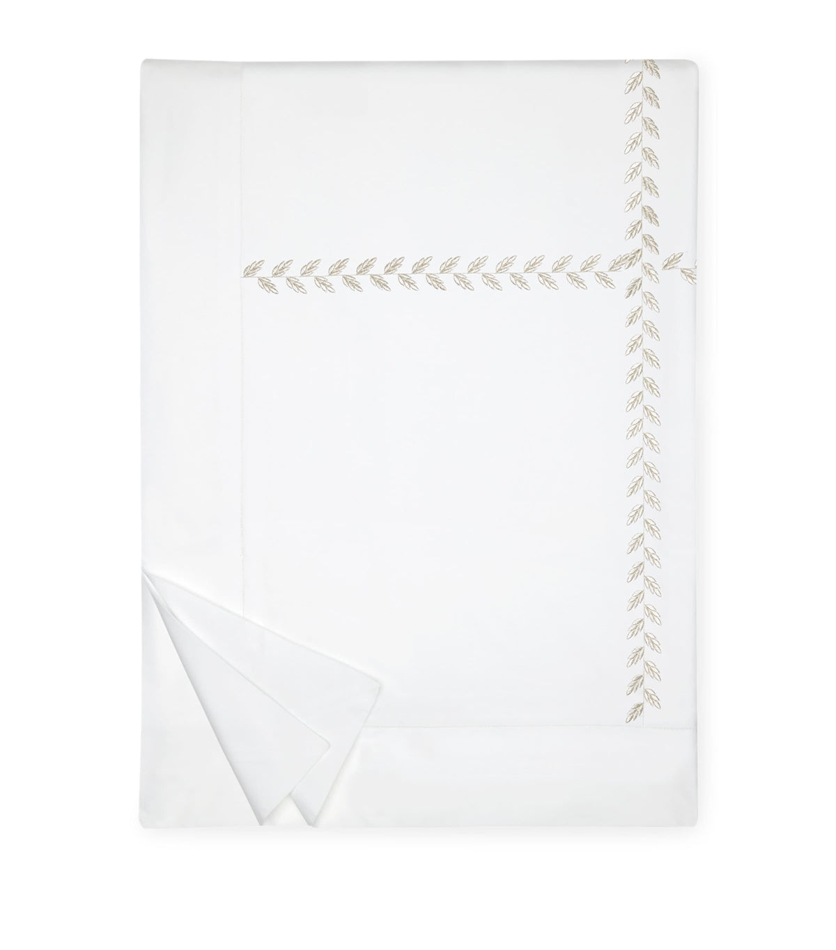 Pratesi embroidered king duvet cover 220cm x 230cm, imported from the UK
