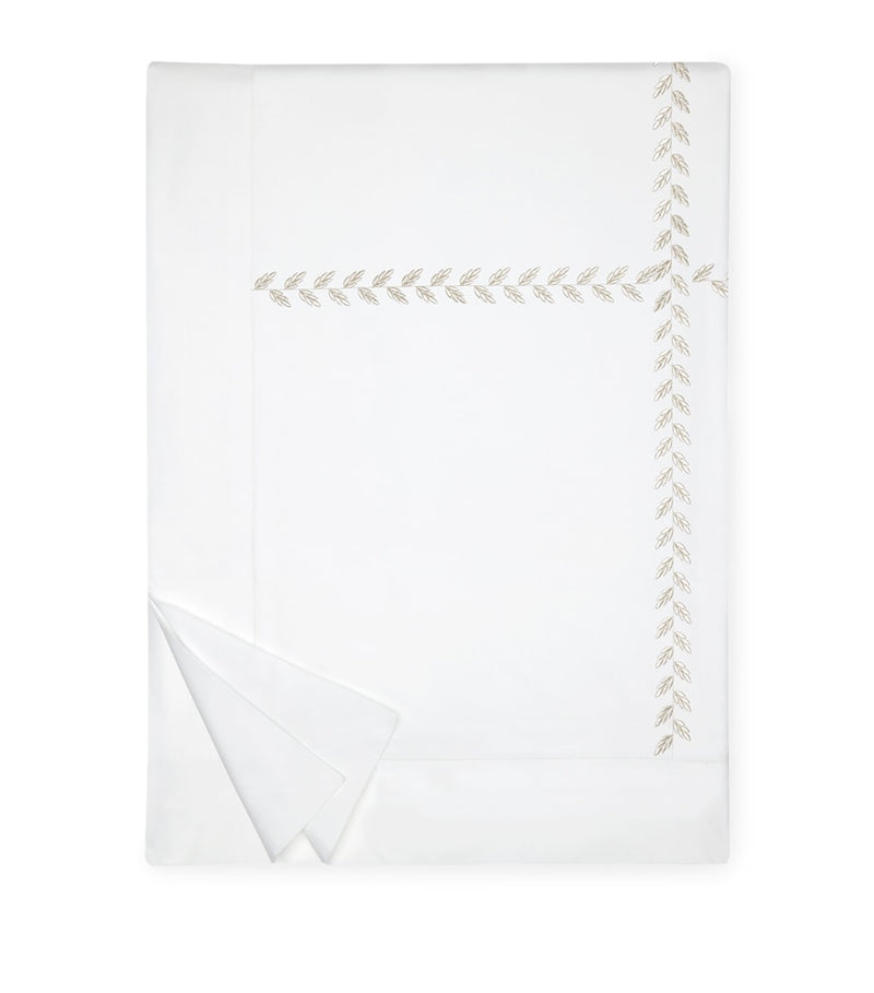 Pratesi embroidered king duvet cover 220cm x 230cm, imported from the UK
