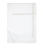 Pratesi embroidered king duvet cover 220cm x 230cm, imported from the UK