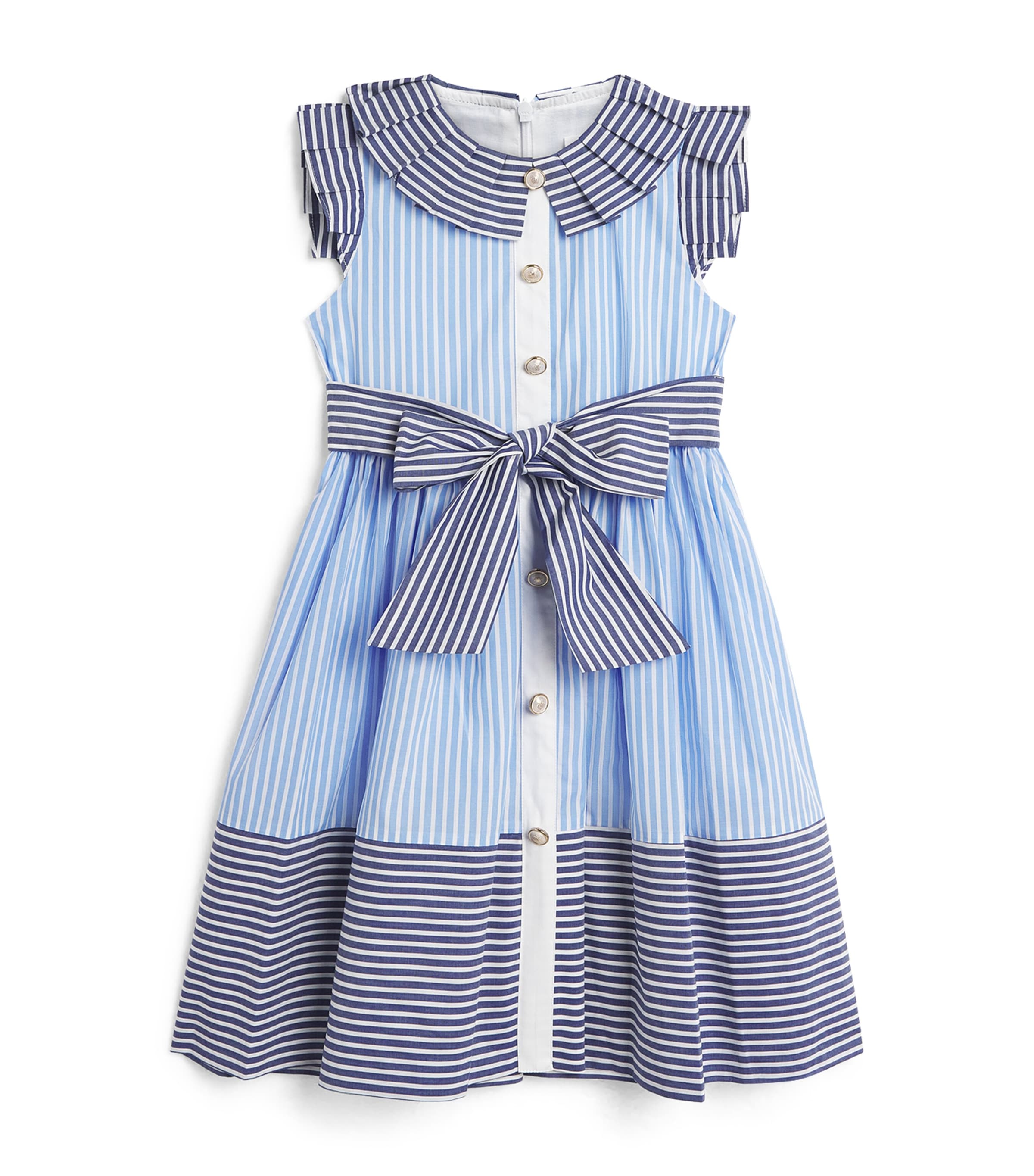 Patachou cotton stripe dress for ages 3-14 years, imported from the UK