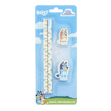 Bluey Pencil & Eraser Set GOODS Sainsburys   