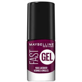 Maybelline Fast Gel Nail Laquer Top Coat 1 GOODS Superdrug Plum Party 9  