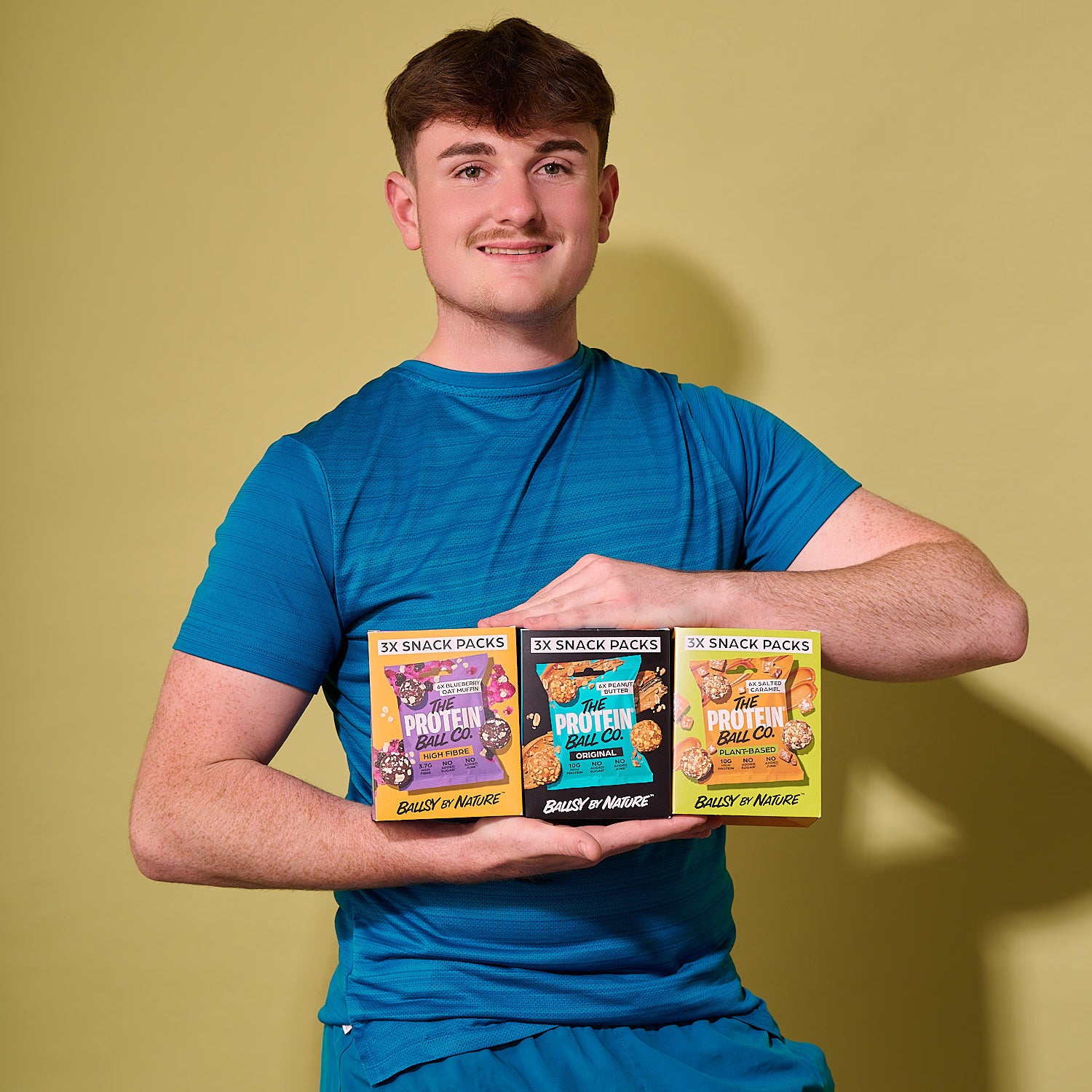 Ballsy high protein peanut butter balls multipack 3x45g (British brand)