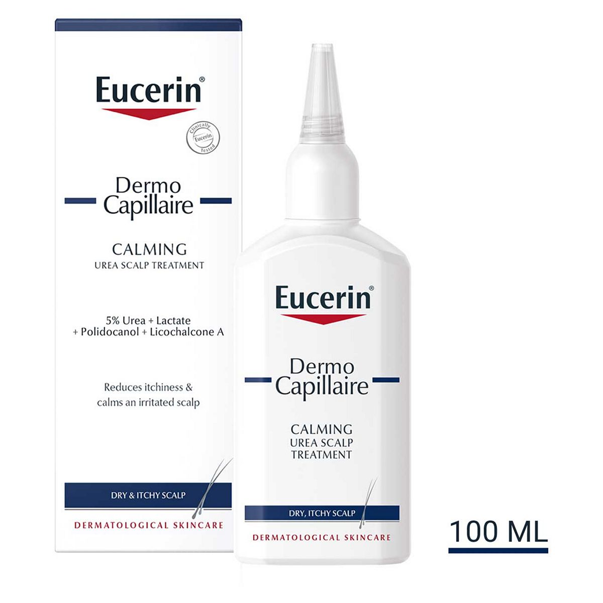 Eucerin DermoCapillaire Calming Urea Scalp Treatment 100ml GOODS Boots   