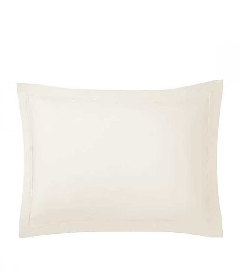 Yves Delorme Triomphe Nacre Standard Oxford pillowcase 50cm x 75cm (British brand)