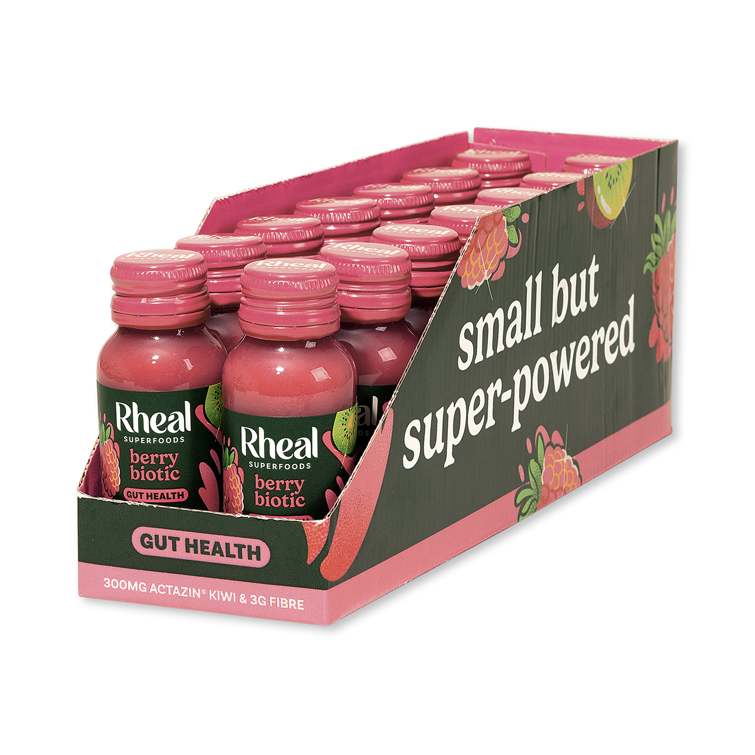 Rheal berry biotic gut health shot 60ml, imported from the UK