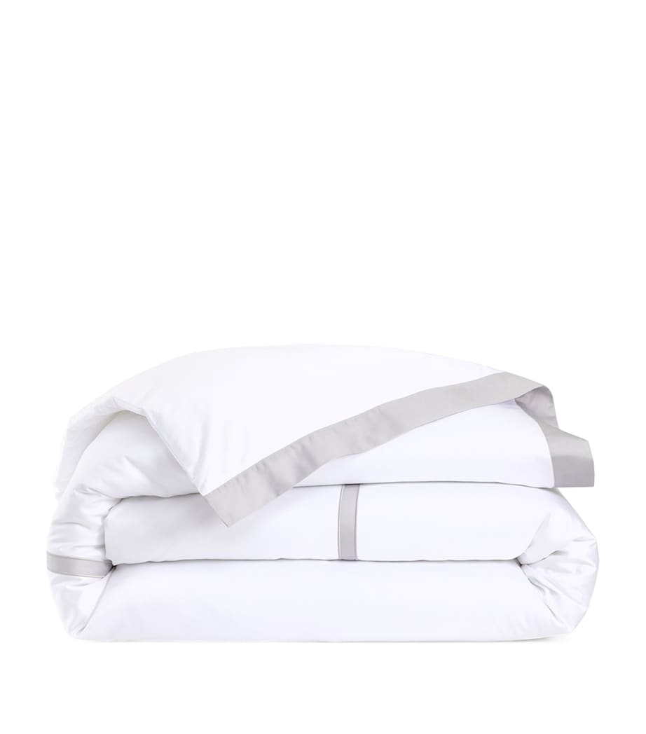 Yves Delorme Couture Haussmann Brume Super King Duvet Cover (220cm x 240cm)