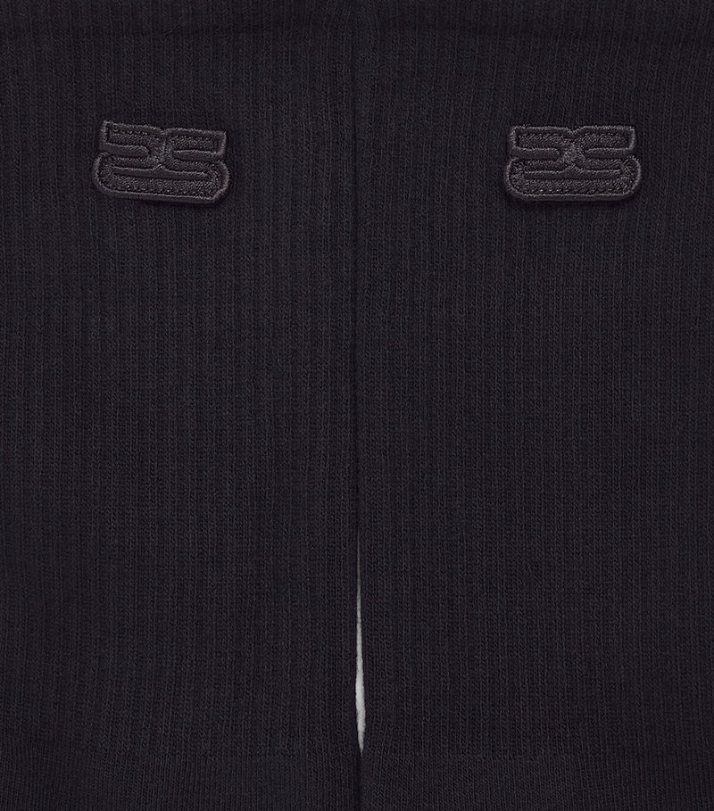 Sandro Paris cotton-blend Double S socks, UK version