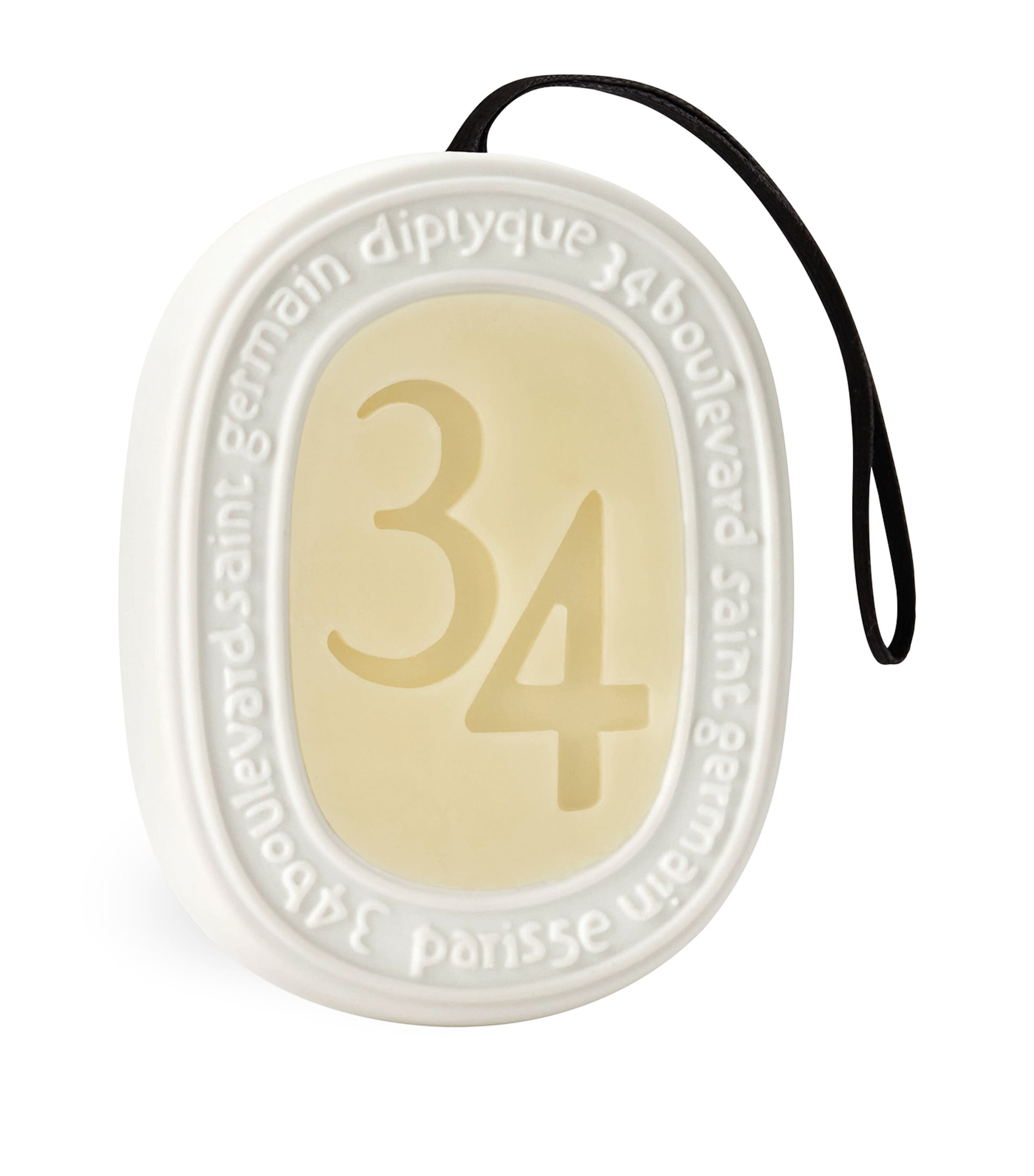 Diptyque 34 Boulevard Saint Germain scented oval - British product
