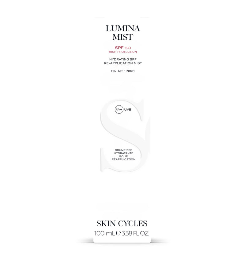 SKIN - CYCLES Lumina Mist SPF 50 sunscreen mist 100ml (British brand)