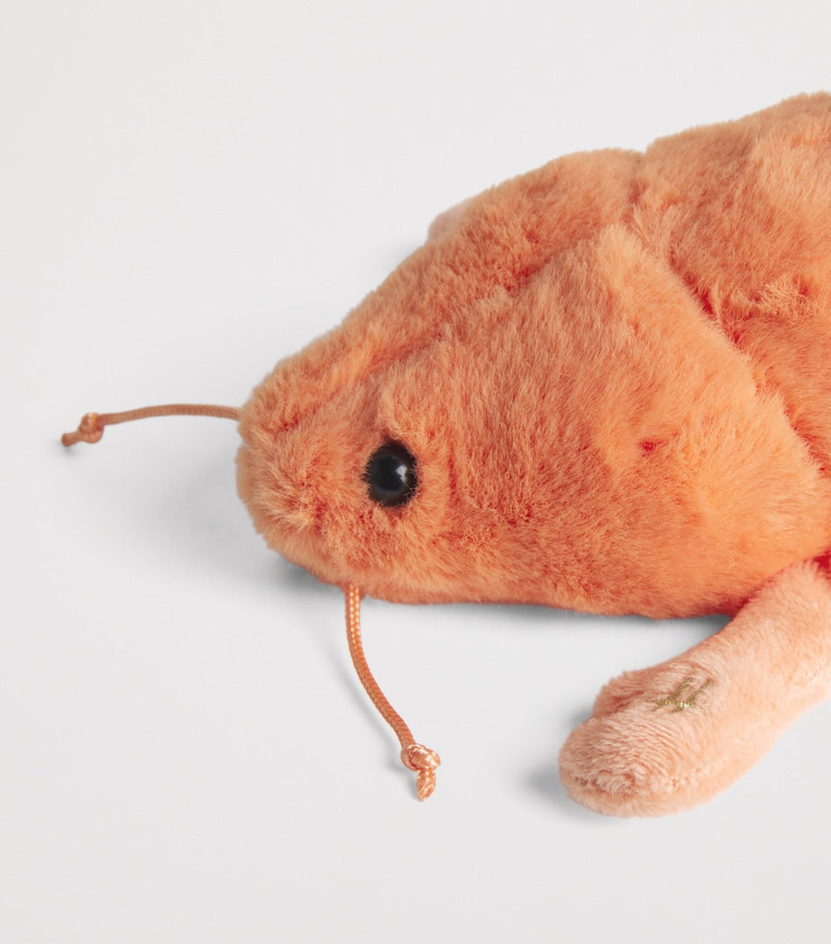 Harrods prawn plush toy 18cm, UK version