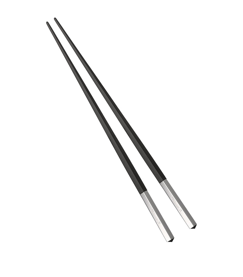 Christofle Japanese chopsticks silver-plated Uni collection, UK version