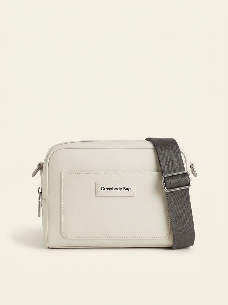 Burberry Pop Check leather cross-body bag with adjustable strap (British brand)