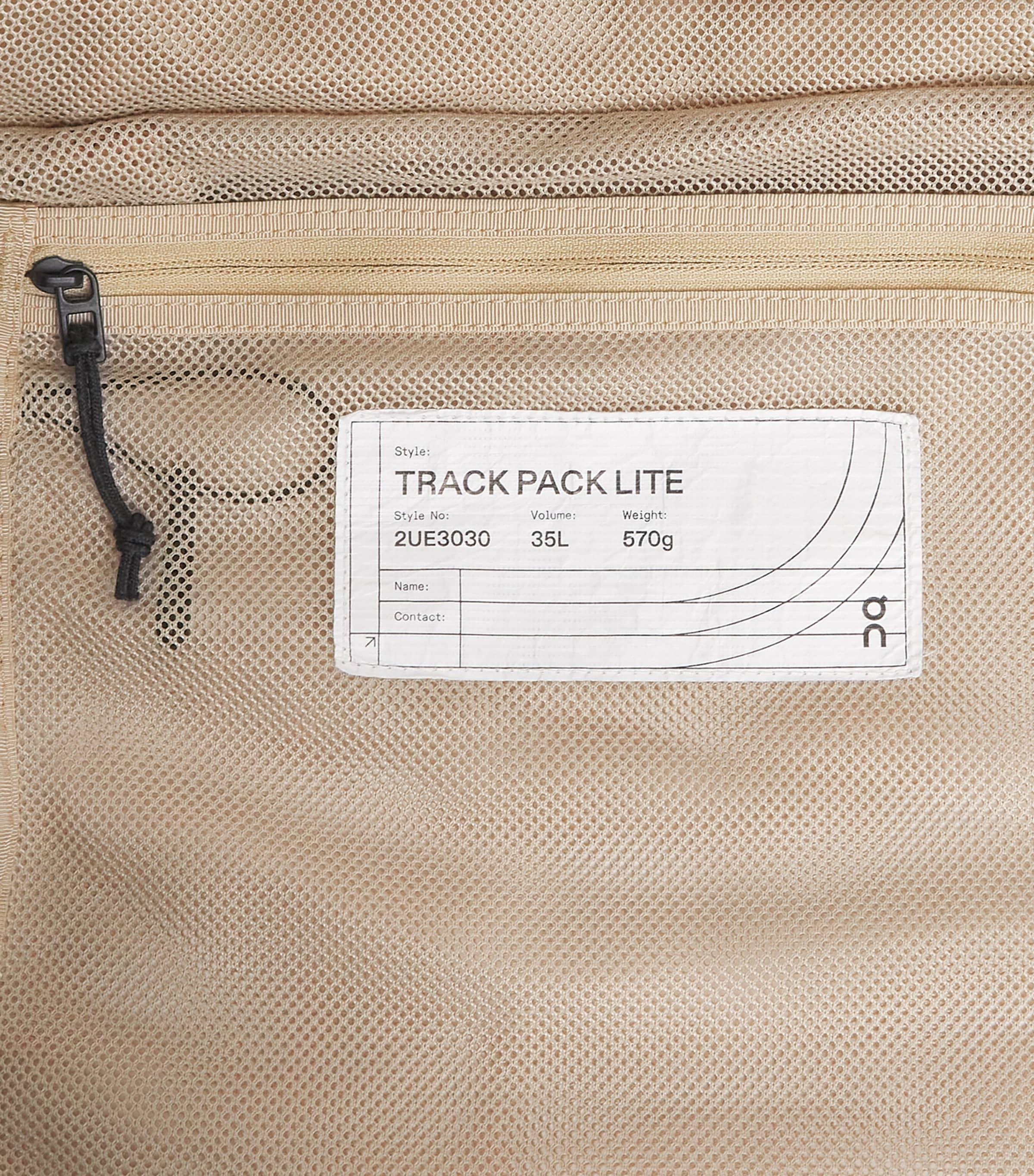 On Track Pack 35L Lite Bag backpack (British brand)