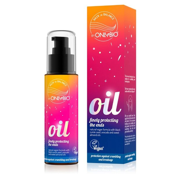 OnlyBio hair ends protection oil 80g (British brand)