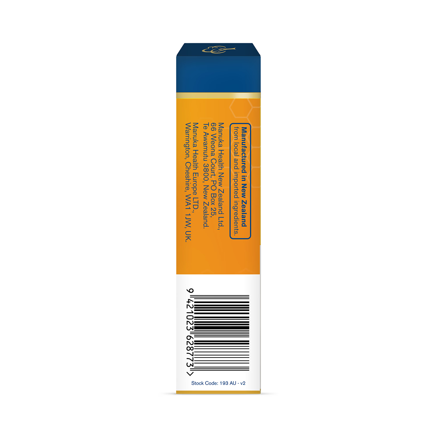 Manuka Health MGO 400+ honey drops ginger lemon 65g, UK version