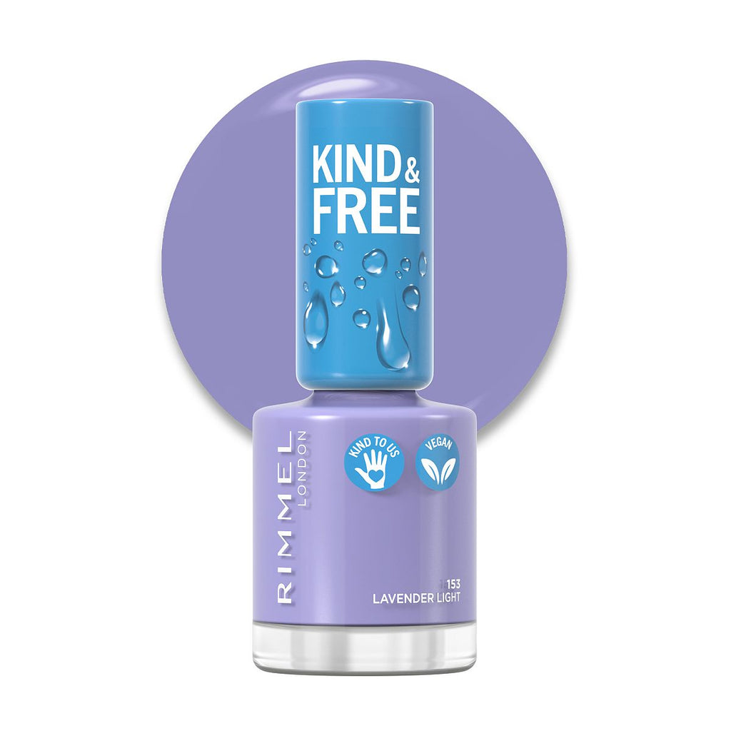 Rimmel London Kind and Free Nail Polish Lavender Light