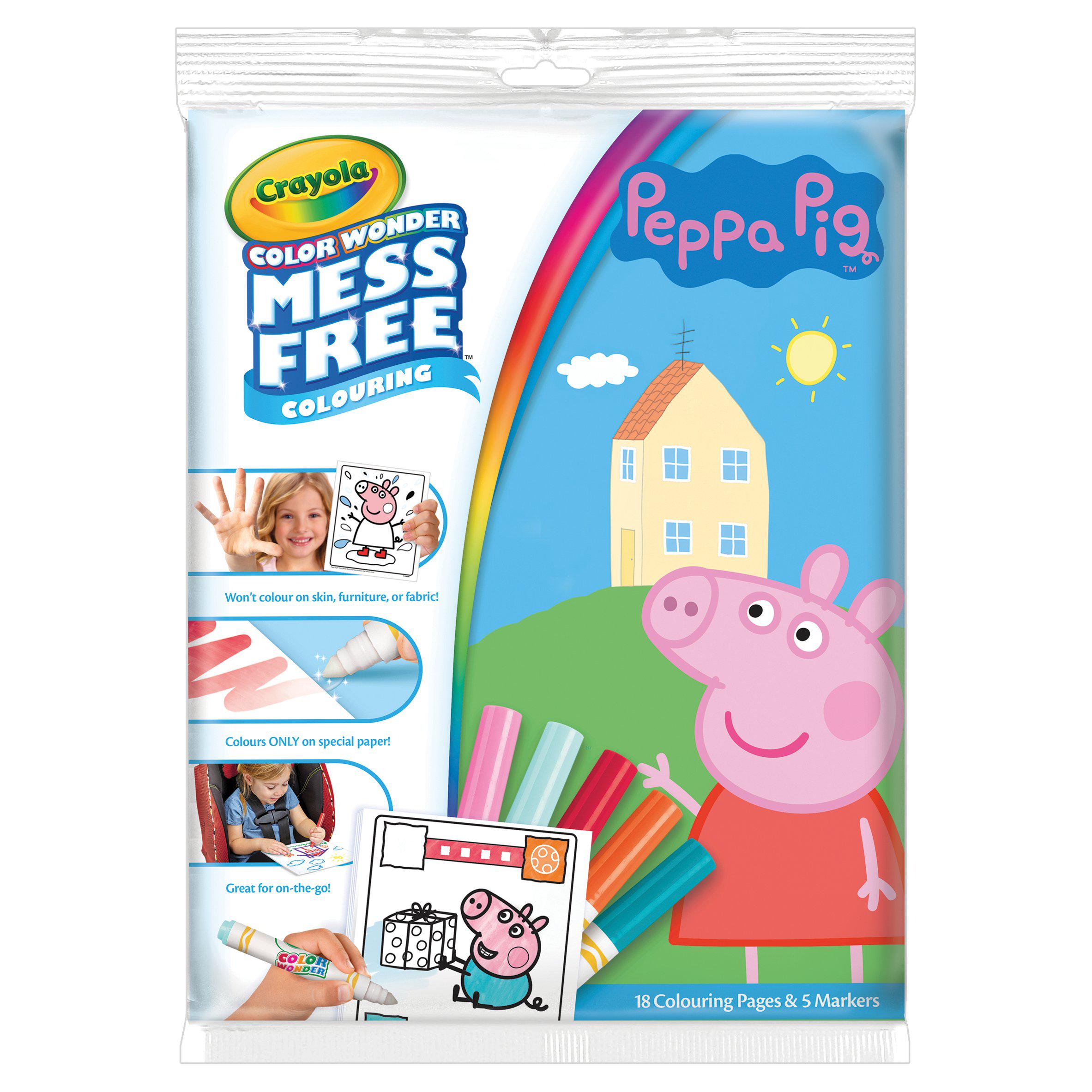 Crayola Peppa Pig Colour Wonder GOODS Sainsburys   