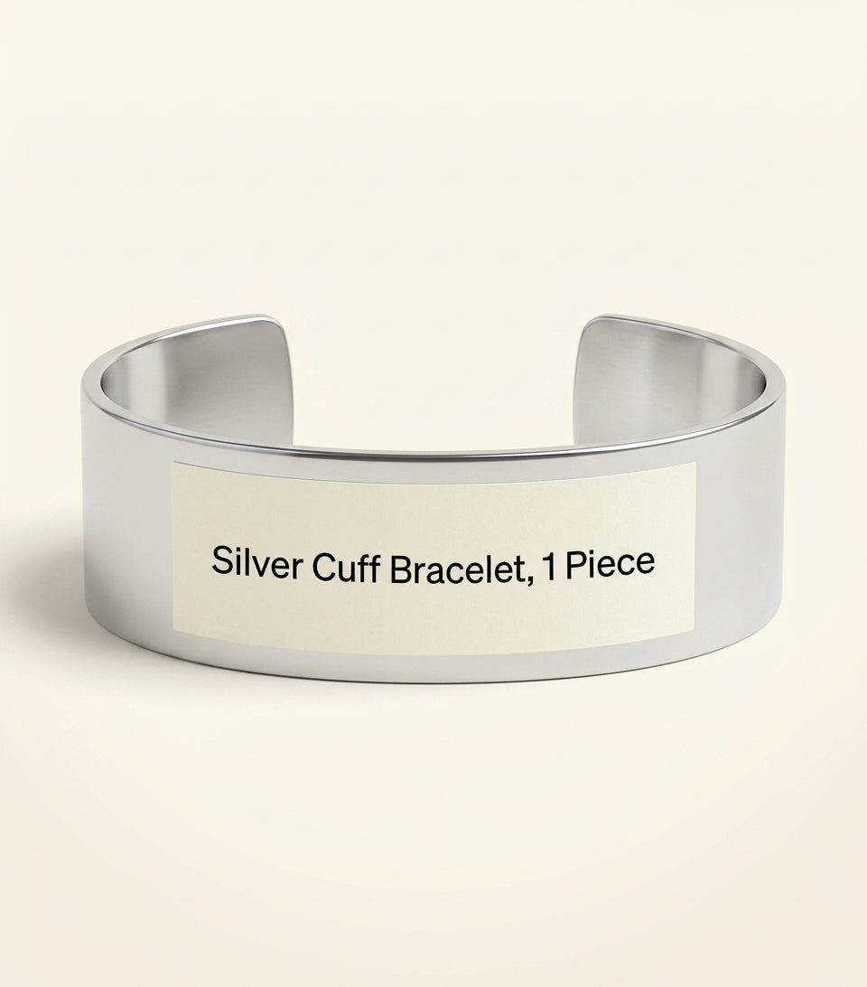 Givenchy tape cuff bracelet with distressed brass finish, imported from the UK