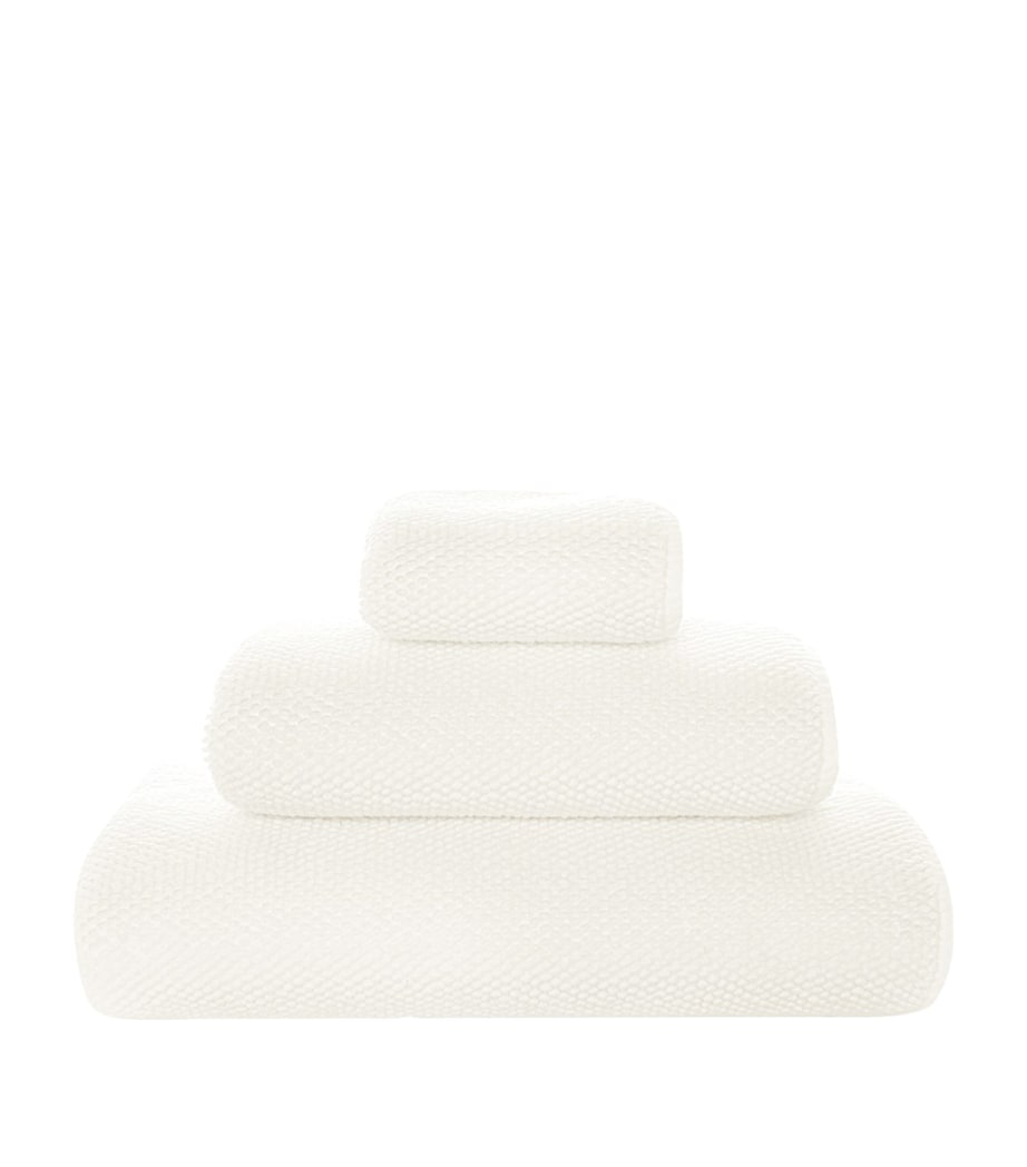 Graccioza Cotton Pearls bath sheet 95x150cm, imported from the UK