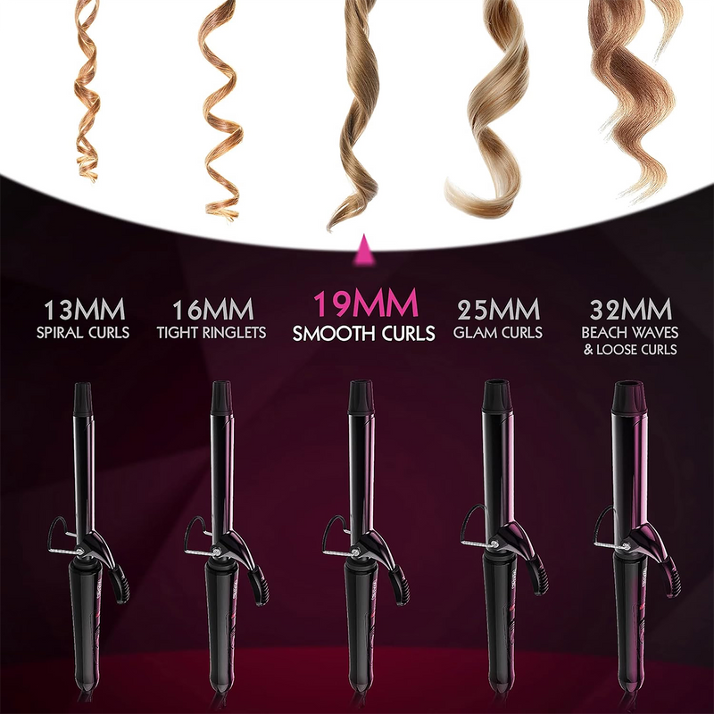 Wahl curling tong 19mm ceramic barrel, UK version