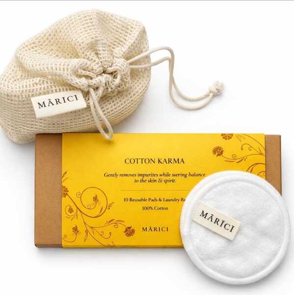 MARICI Cotton Karma reusable cleansing rounds 16 count - British product